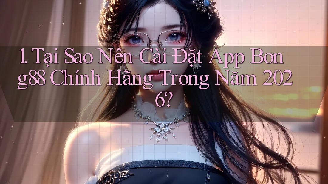 1. Tại Sao Nên Cài Đặt App Bong88 Chính Hãng Trong Năm 2026?