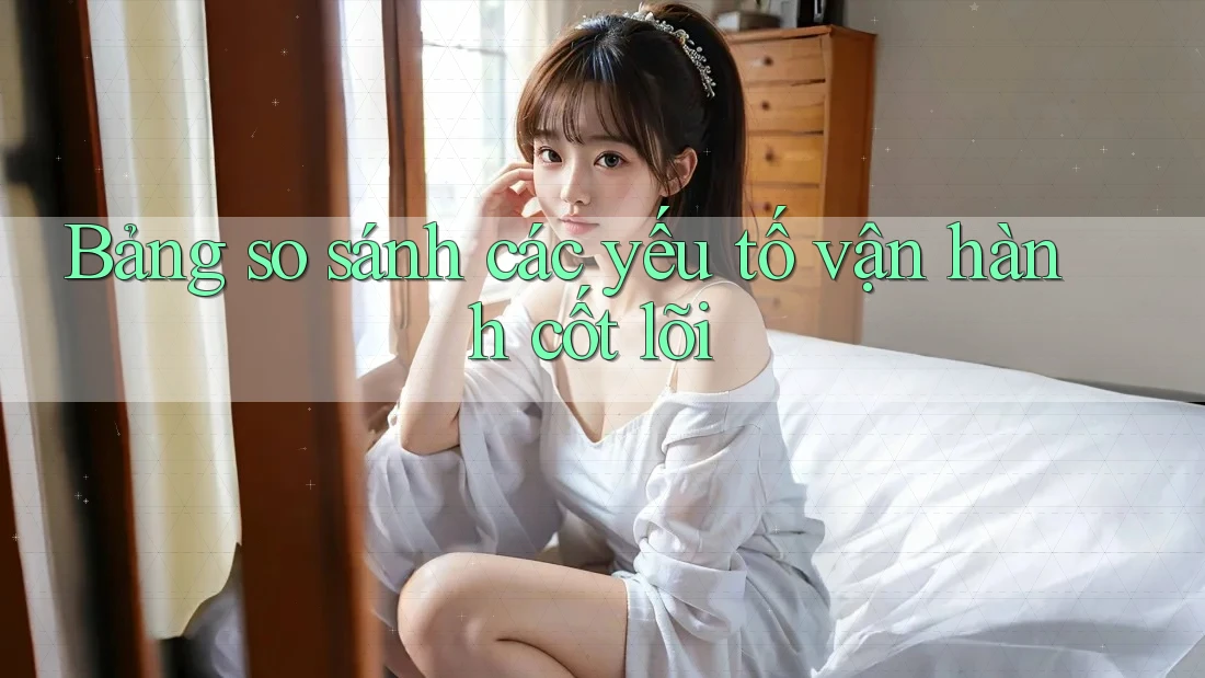 Bảng so sánh các yếu tố vận hành cốt lõi