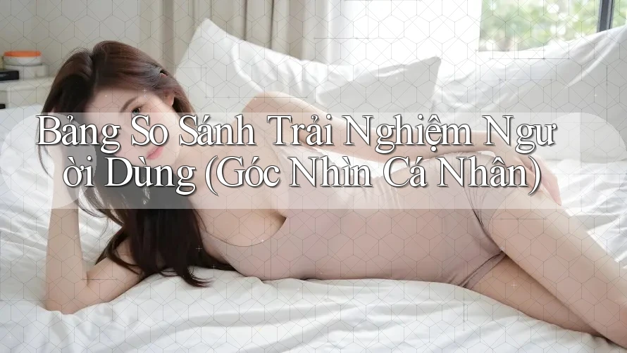 Bảng So Sánh Trải Nghiệm Người Dùng (Góc Nhìn Cá Nhân)