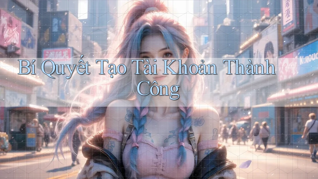 Bí Quyết Tạo Tài Khoản Thành Công