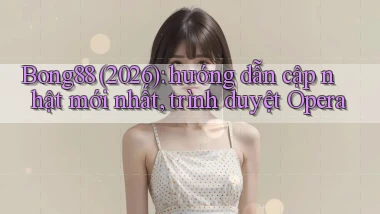 Bong88 (2026) hướng dẫn cập nhật mới nhất, trình duyệt Opera