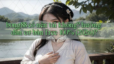 bong88 có nên tải không hướng dẫn cơ bản free 100% (2026)