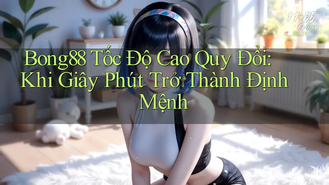 Bong88 Tốc Độ Cao Quy Đổi: Khi Giây Phút Trở Thành Định Mệnh