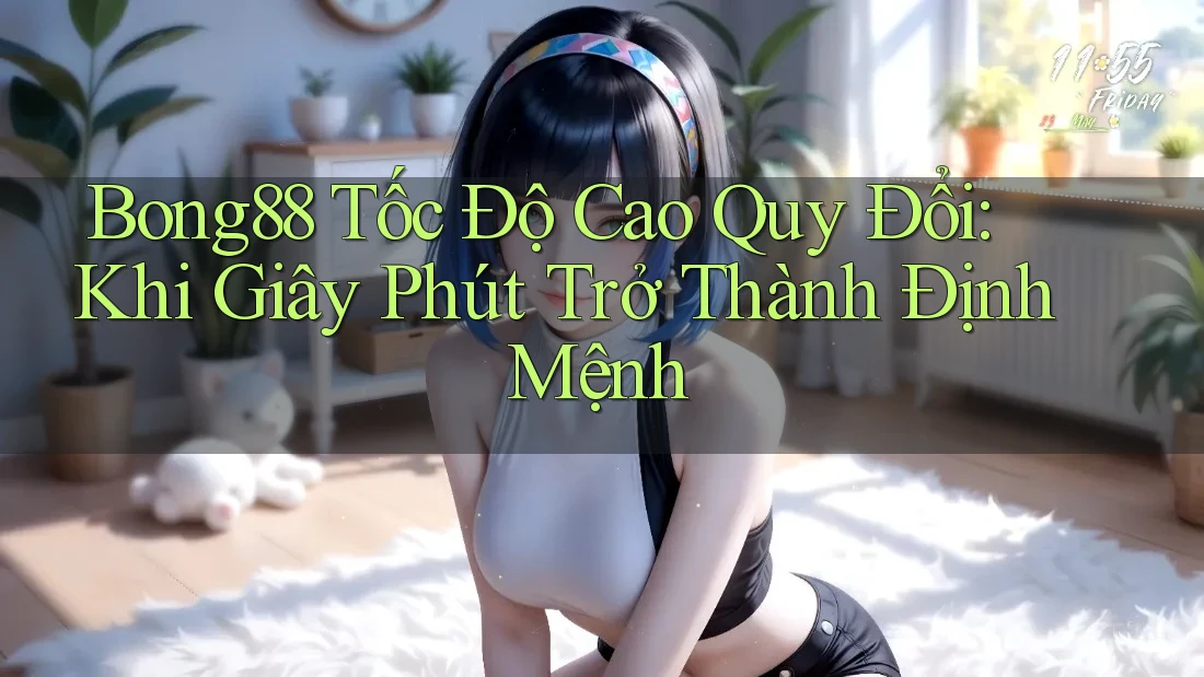 Bong88 Tốc Độ Cao Quy Đổi: Khi Giây Phút Trở Thành Định Mệnh