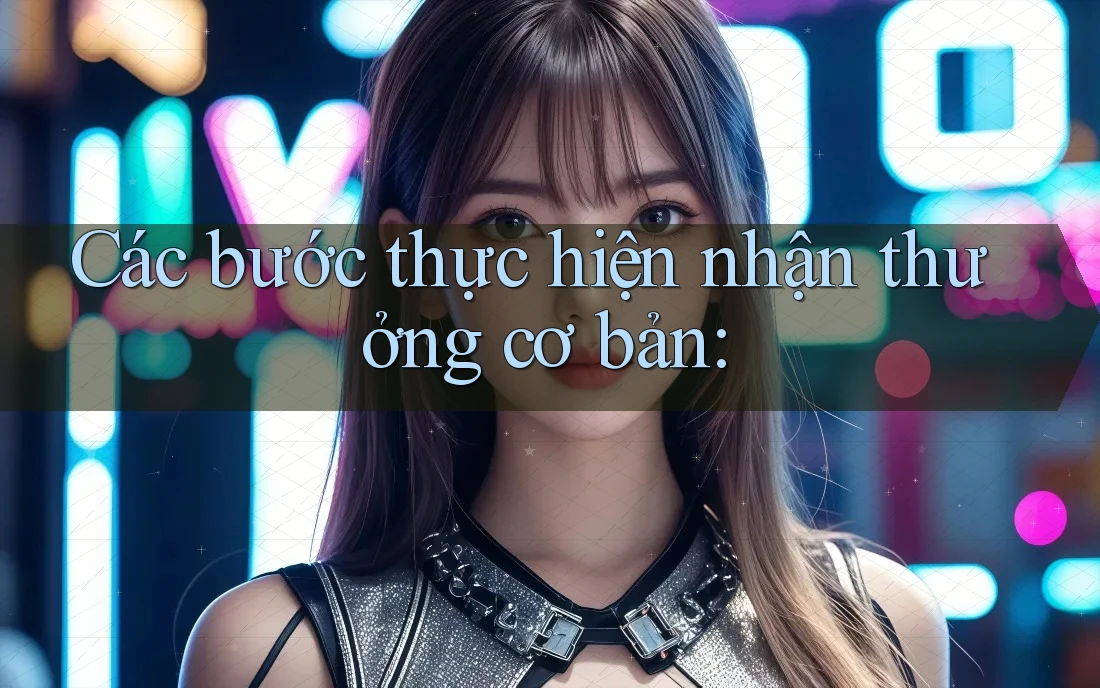 Các bước thực hiện nhận thưởng cơ bản: