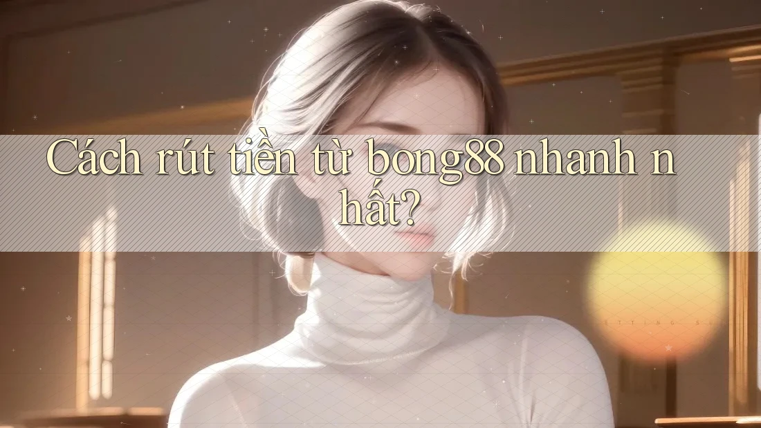Cách rút tiền từ bong88 nhanh nhất?