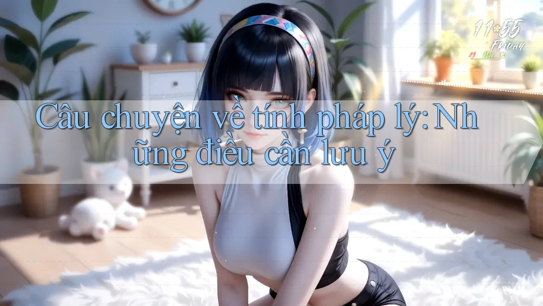 Câu chuyện về tính pháp lý: Những điều cần lưu ý