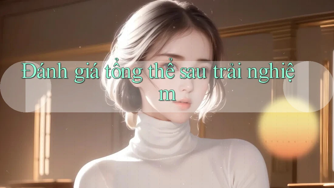 Đánh giá tổng thể sau trải nghiệm