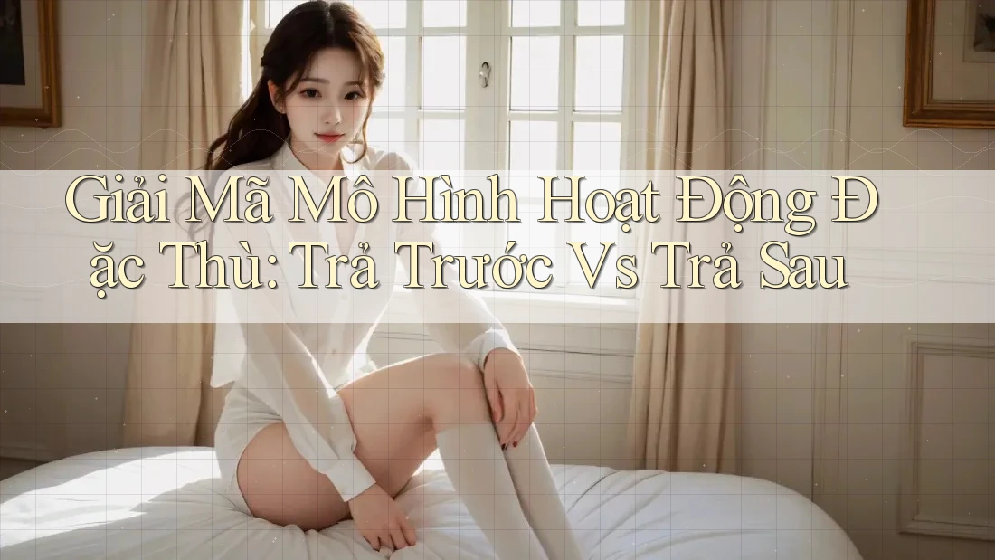 Giải Mã Mô Hình Hoạt Động Đặc Thù: Trả Trước Vs Trả Sau Giải Mã Mô Hình Hoạt Động Đặc Thù: Trả Trước Vs Trả Sau