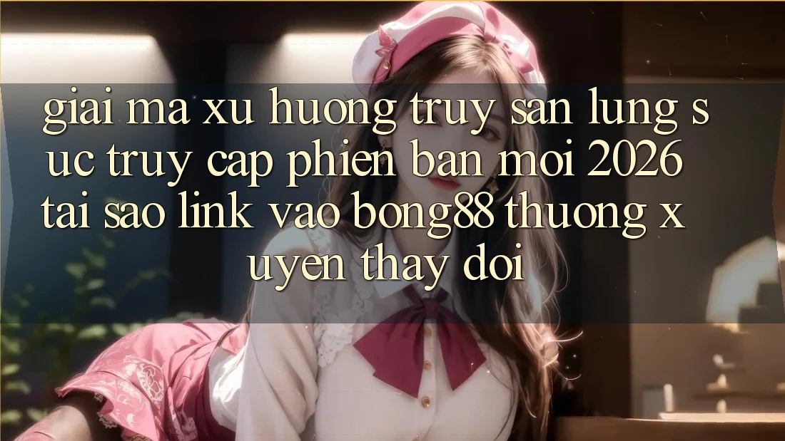 Giải Mã Xu Hướng Truy săn lùng sục “Truy Cập Phiên bản mới 2026” - Tại Sao Link Vào Bong88 Thường Xuyên Thay Đổi? Giải Mã Xu Hướng Truy săn lùng sục “Truy Cập Phiên bản mới 2026” - Tại Sao Link Vào Bong88 Thường Xuyên Thay Đổi?
