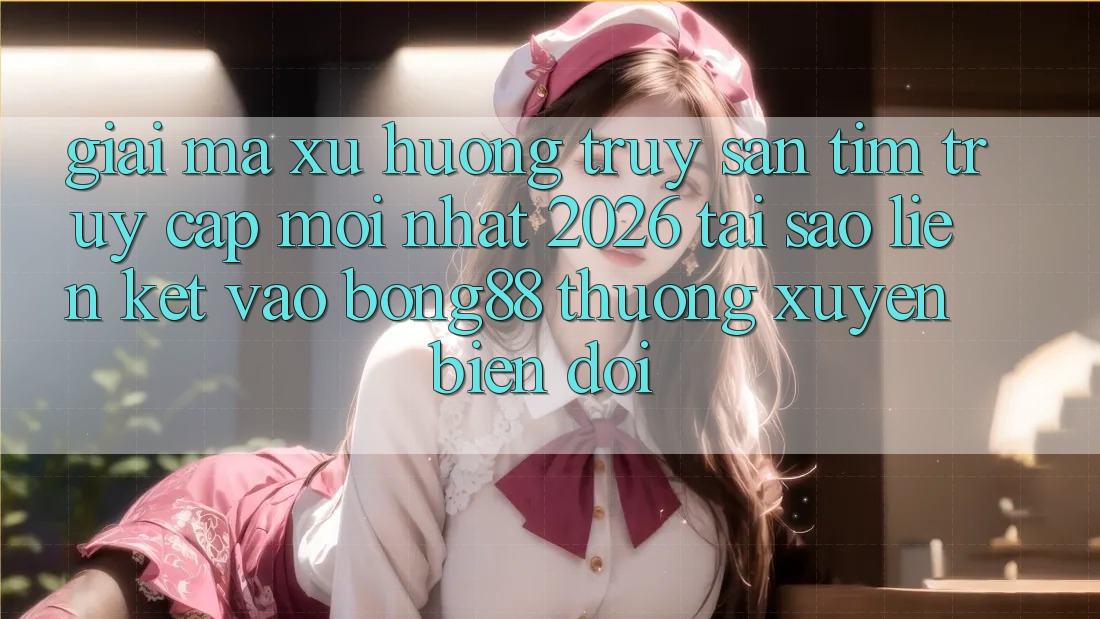 Giải Mã Xu Hướng Truy săn tìm “Truy Cập Mới nhất 2026” - Tại Sao Liên kết Vào Bong88 Thường Xuyên Biến đổi?