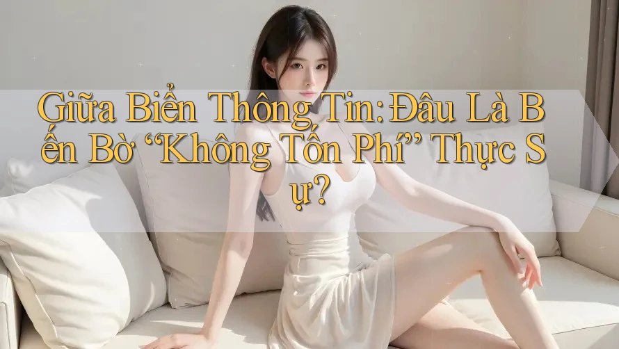 Giữa Biển Thông Tin: Đâu Là Bến Bờ “Không Tốn Phí” Thực Sự?