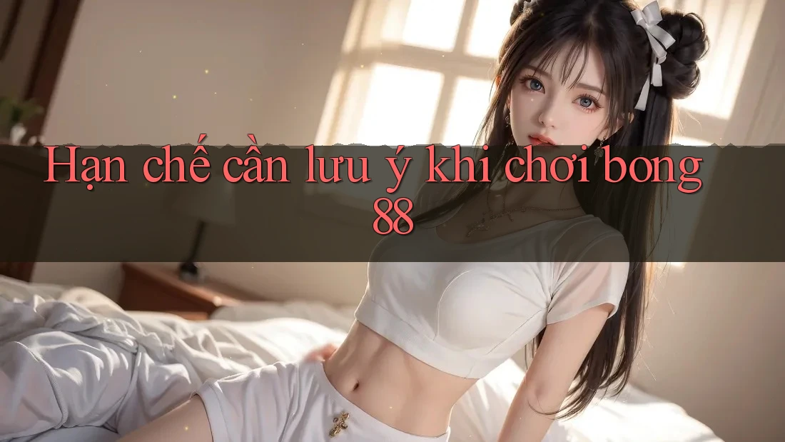 Hạn chế cần lưu ý khi chơi bong88
