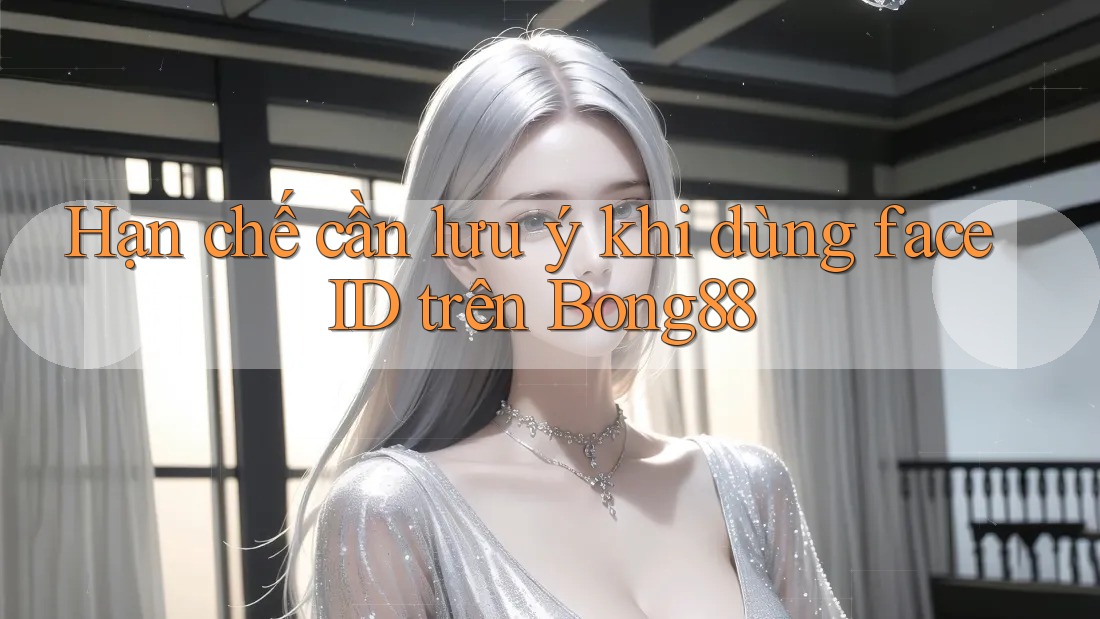 Hạn chế cần lưu ý khi dùng face ID trên Bong88