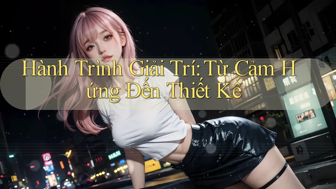 Hành Trình Giải Trí: Từ Cảm Hứng Đến Thiết Kế Hành Trình Giải Trí: Từ Cảm Hứng Đến Thiết Kế