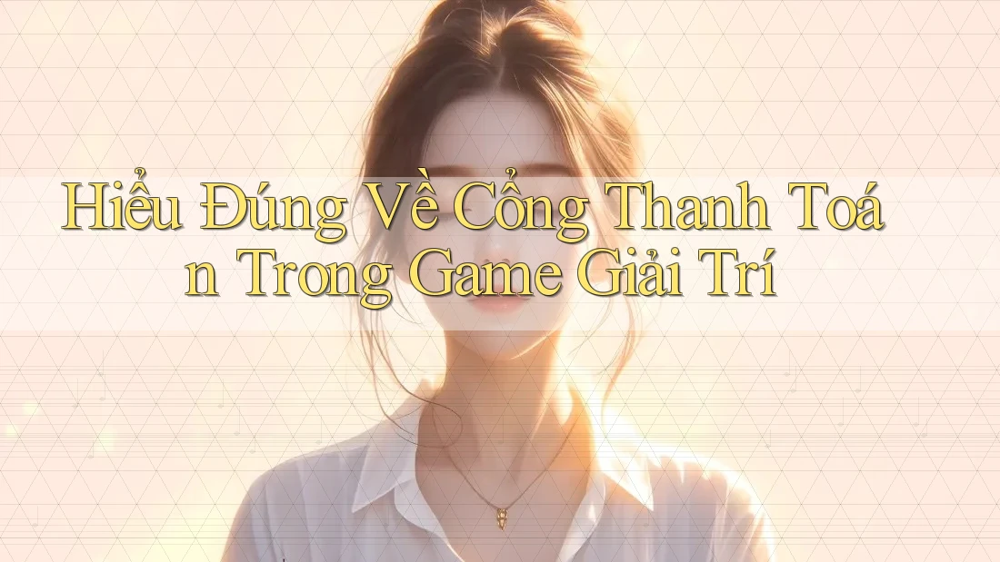 Hiểu Đúng Về Cổng Thanh Toán Trong Game Giải Trí