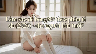 Làm sao để bong88 theo phân tích (2026)   cho người lớn tuổi