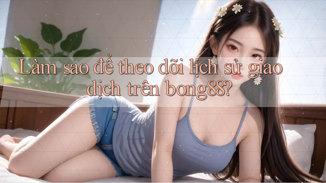 Làm sao để theo dõi lịch sử giao dịch trên bong88?