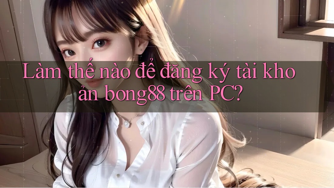 Làm thế nào để đăng ký tài khoản bong88 trên PC?