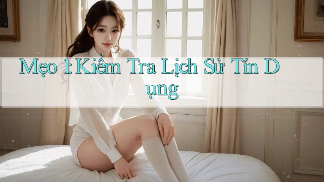 Mẹo 1: Kiểm Tra Lịch Sử Tín Dụng Mẹo 1: Kiểm Tra Lịch Sử Tín Dụng