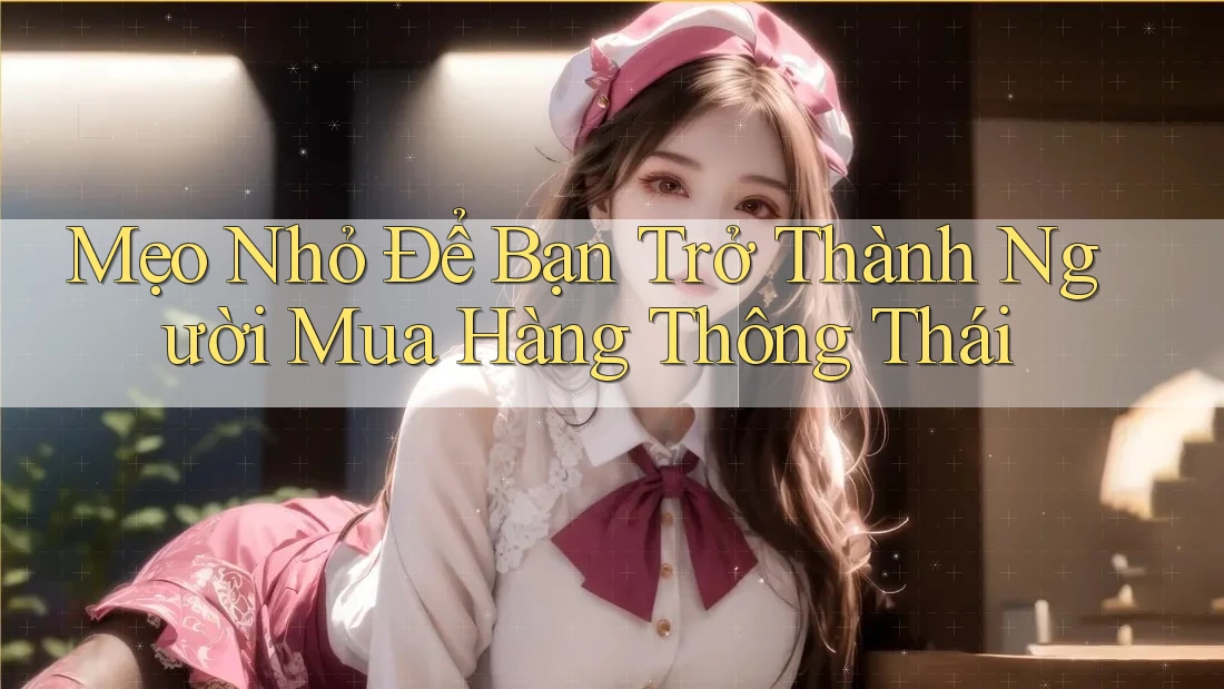 Mẹo Nhỏ Để Bạn Trở Thành Người Mua Hàng Thông Thái