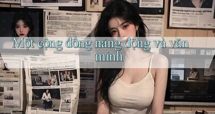 Một cộng đồng năng động và văn minh