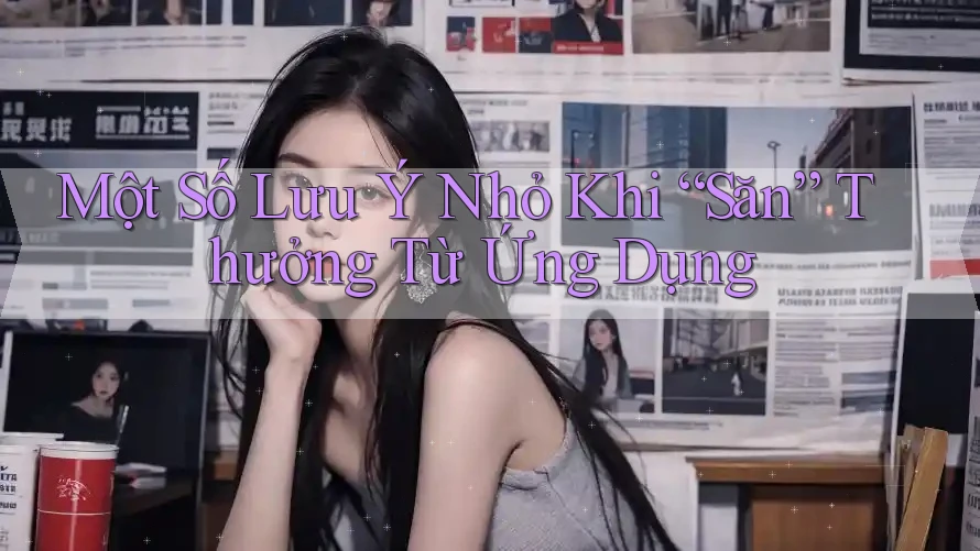 Một Số Lưu Ý Nhỏ Khi “Săn” Thưởng Từ Ứng Dụng