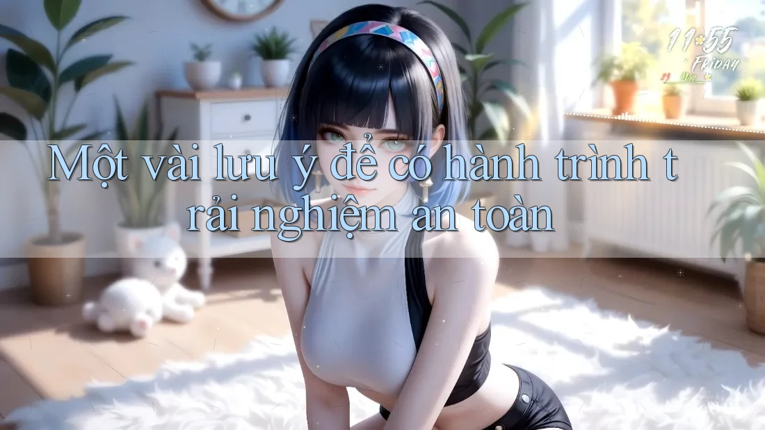 Một vài lưu ý để có hành trình trải nghiệm an toàn Một vài lưu ý để có hành trình trải nghiệm an toàn
