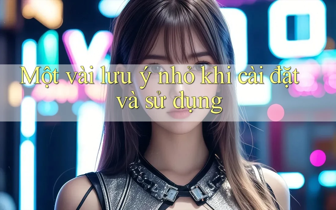 Một vài lưu ý nhỏ khi cài đặt và sử dụng Một vài lưu ý nhỏ khi cài đặt và sử dụng