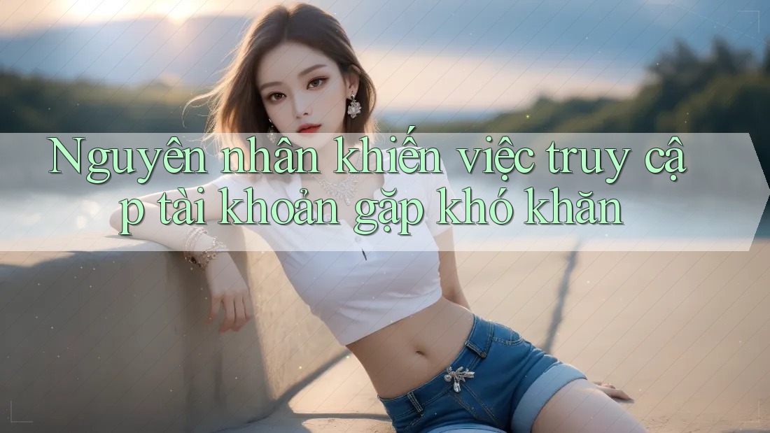 Nguyên nhân khiến việc truy cập tài khoản gặp khó khăn