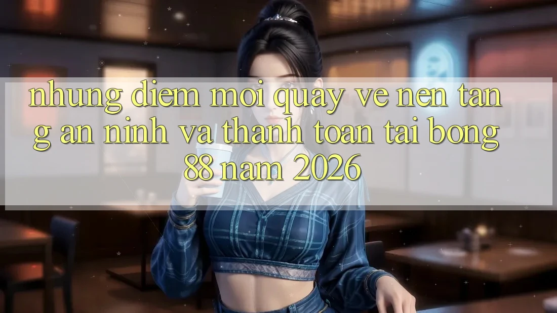 Những Điểm Mới Quay về Nền tảng An ninh Và Thanh Toán Tại Bong88 Năm 2026 Những Điểm Mới Quay về Nền tảng An ninh Và Thanh Toán Tại Bong88 Năm 2026