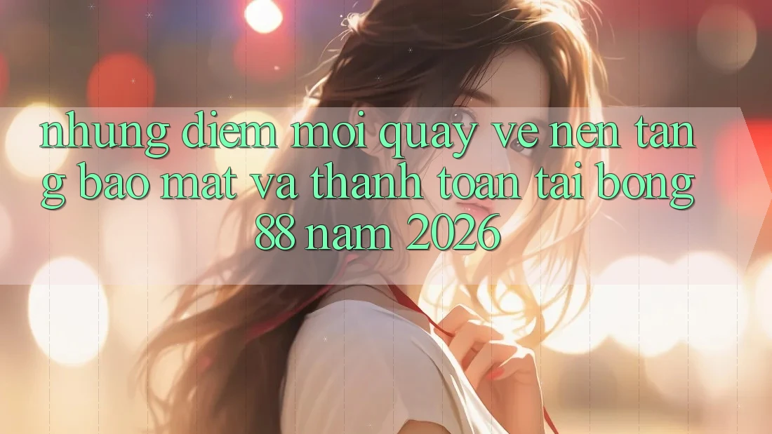 Những Điểm Mới Quay về Nền tảng Bảo Mật Và Thanh Toán Tại Bong88 Năm 2026 Những Điểm Mới Quay về Nền tảng Bảo Mật Và Thanh Toán Tại Bong88 Năm 2026