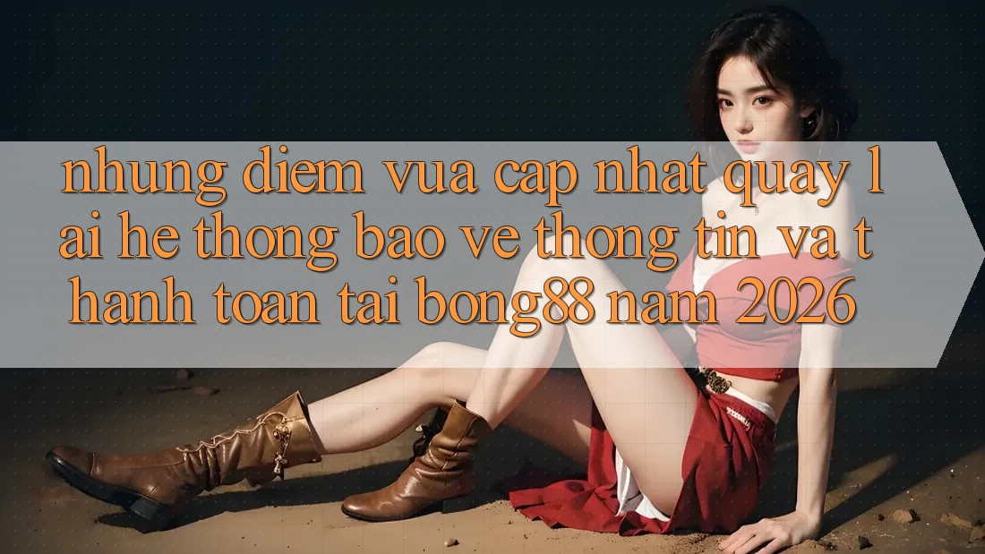 Những Điểm Vừa cập nhật Quay lại Hệ Thống Bảo vệ thông tin Và Thanh Toán Tại Bong88 Năm 2026