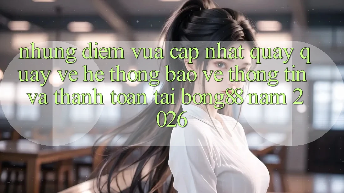 Những Điểm Vừa cập nhật Quay quay về Hệ Thống Bảo vệ thông tin Và Thanh toán Tại Bong88 Năm 2026