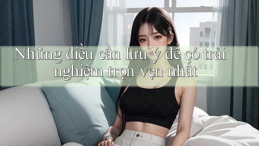 Những điều cần lưu ý để có trải nghiệm trọn vẹn nhất