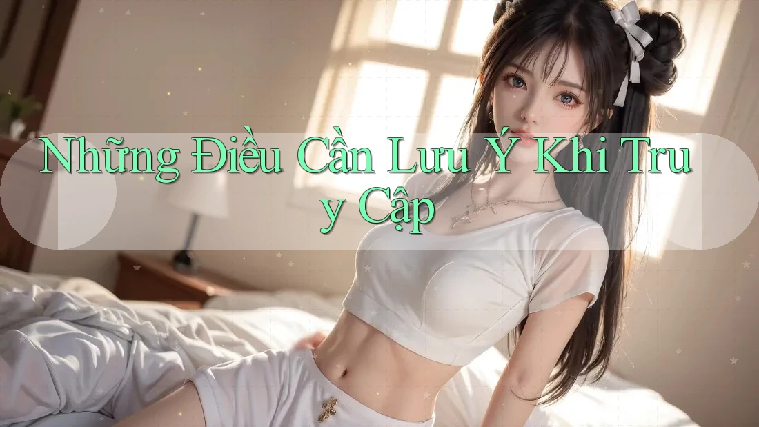 Những Điều Cần Lưu Ý Khi Truy Cập