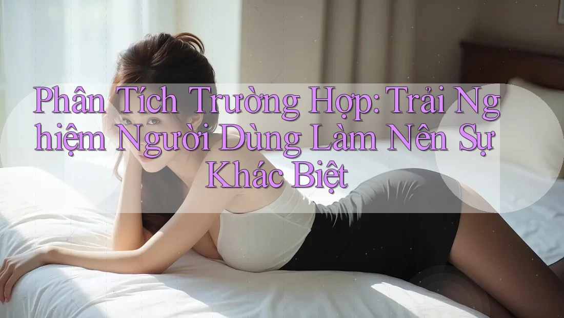 Phân Tích Trường Hợp: Trải Nghiệm Người Dùng Làm Nên Sự Khác Biệt