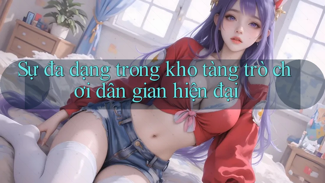 Sự đa dạng trong kho tàng trò chơi dân gian hiện đại