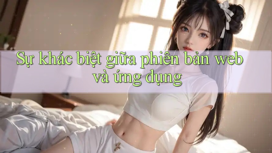 Sự khác biệt giữa phiên bản Web và Ứng dụng