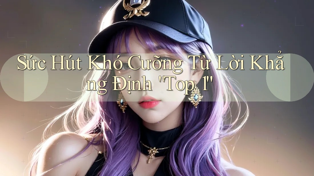 Sức Hút Khó Cưỡng Từ Lời Khẳng Định “Top 1” Sức Hút Khó Cưỡng Từ Lời Khẳng Định “Top 1”