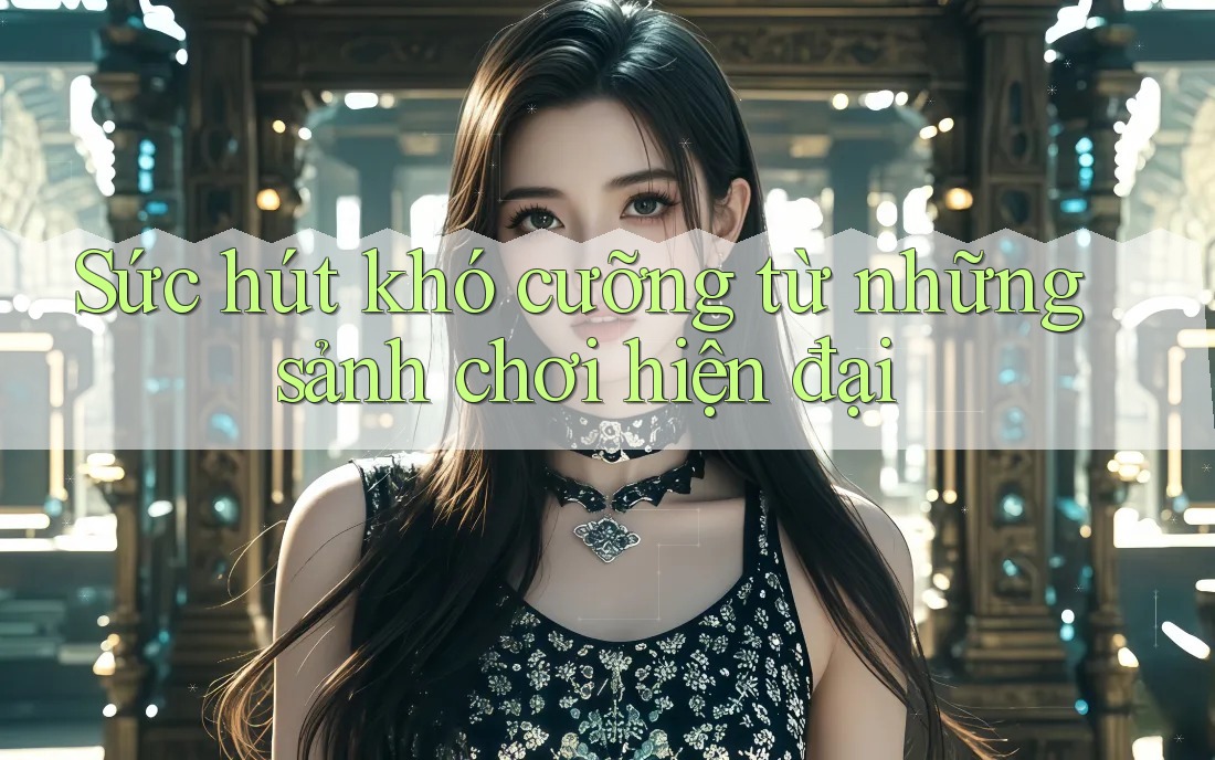Sức hút khó cưỡng từ những sảnh chơi hiện đại