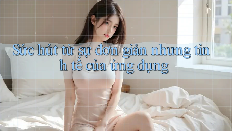 Sức hút từ sự đơn giản nhưng tinh tế của ứng dụng