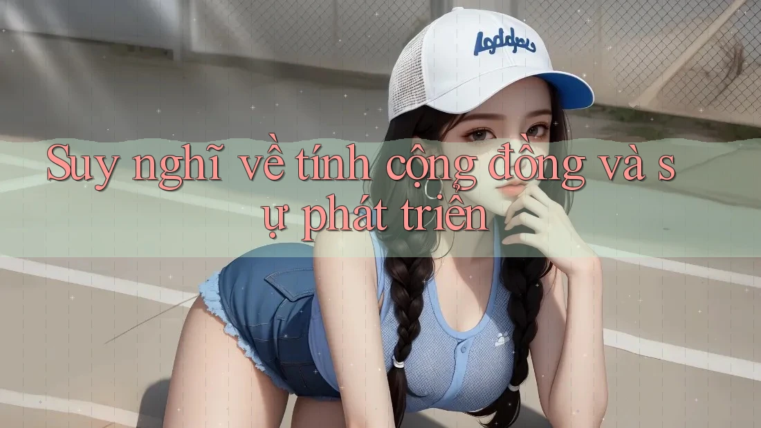 Suy nghĩ về tính cộng đồng và sự phát triển