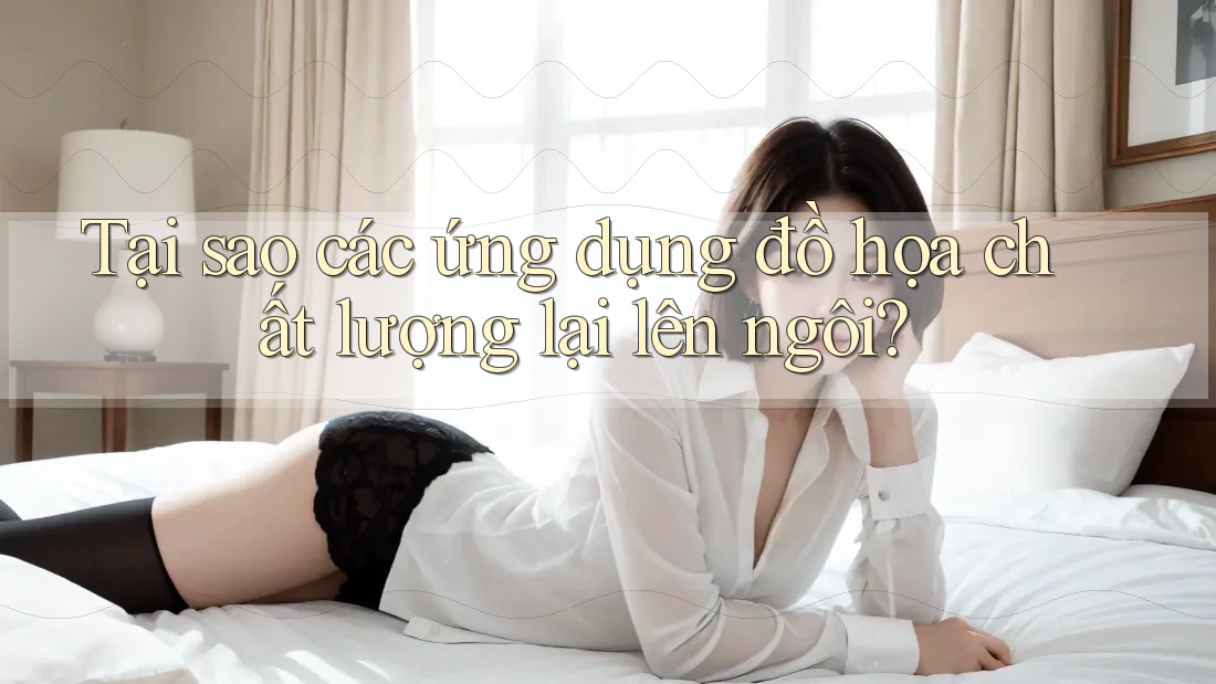 Tại sao các ứng dụng đồ họa chất lượng lại lên ngôi? Tại sao các ứng dụng đồ họa chất lượng lại lên ngôi?
