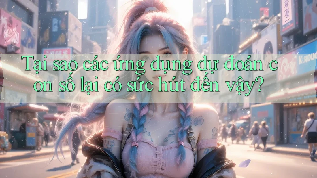 Tại sao các ứng dụng dự đoán con số lại có sức hút đến vậy?