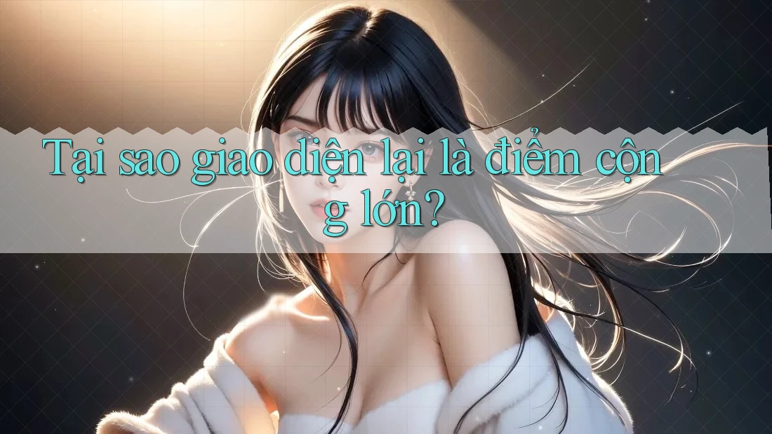 Tại sao giao diện lại là điểm cộng lớn?
