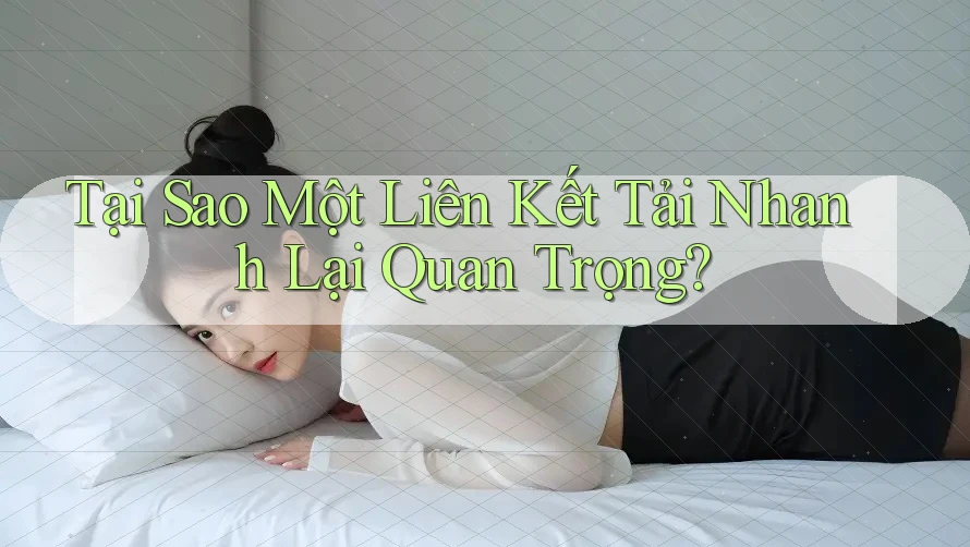 Tại Sao Một Liên Kết Tải Nhanh Lại Quan Trọng?