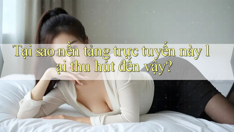 Tại sao nền tảng trực tuyến này lại thu hút đến vậy? Tại sao nền tảng trực tuyến này lại thu hút đến vậy?