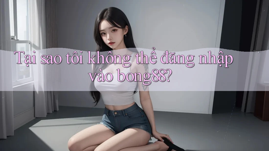 Tại sao tôi không thể đăng nhập vào bong88?