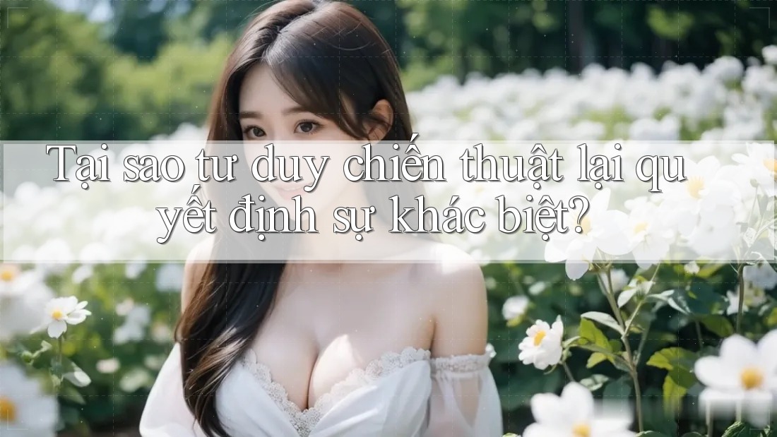 Tại sao tư duy chiến thuật lại quyết định sự khác biệt? Tại sao tư duy chiến thuật lại quyết định sự khác biệt?